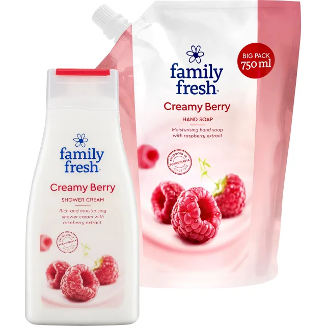 Family Fresh Body & Hand Creamy Berry Kit