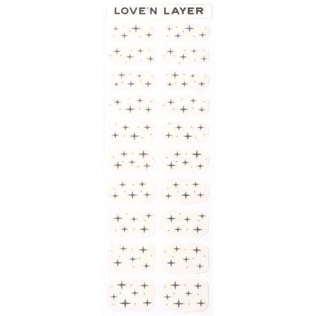 Love'n Layer Starburst Shiny Silver