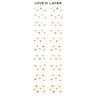 Love'n Layer Starburst Emerald Green