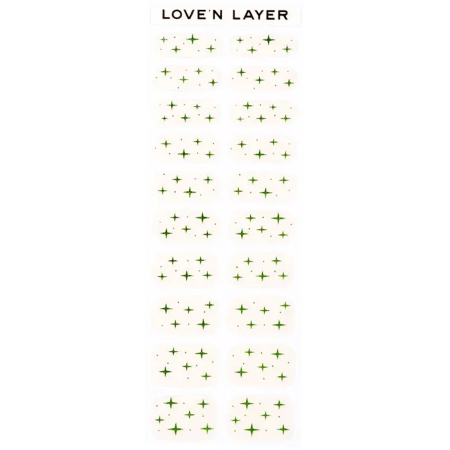 Love'n Layer Starburst Emerald Green