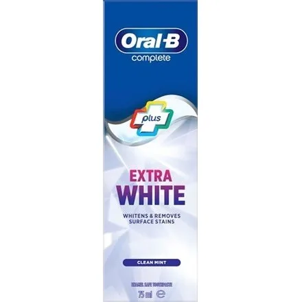 Oral B Complete Extra White Clean Mint
