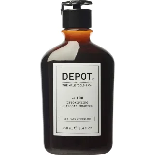 Depot Male Tools No. 108 Detoxifying Charcoal Shampoo