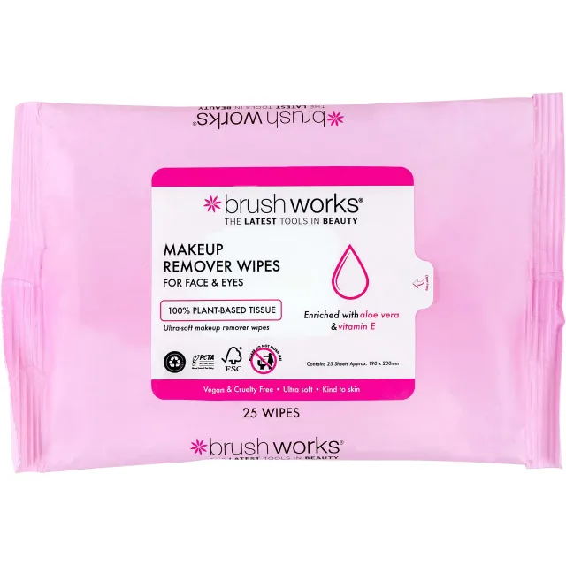 Brushworks Makeup Remover Wipes