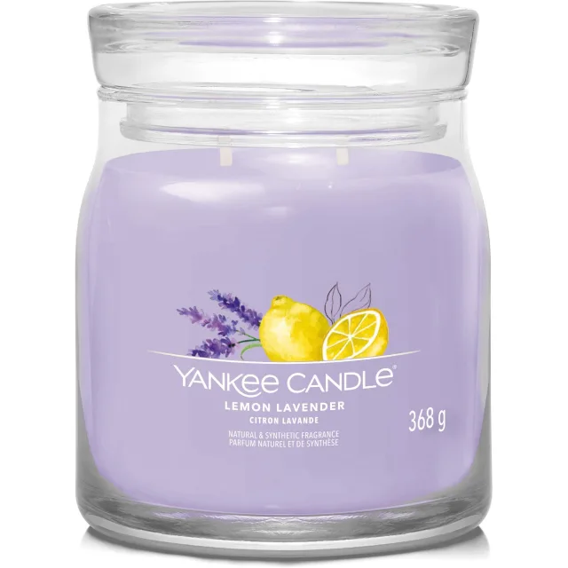 Yankee Candle Lemon Lavender Signature Jar Medium