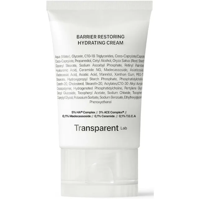 Niche Beauty Lab Transparent Lab Barrier Restoring Hydrating Cream
