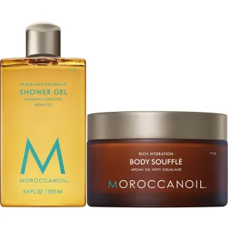 Moroccanoil Bundle Shower Gel & Body Soufflé