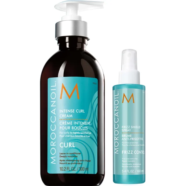 Moroccanoil Curl Bundle Curl Cream & Frizz Shield Spray