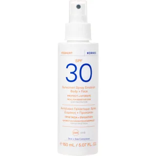 Korres Yoghurt Sunscreen Spray Emulsion SPF 30 Body + Face