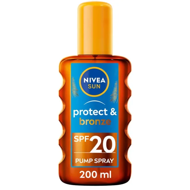Nivea SUN Protect & Bronze Oil Spray SPF20