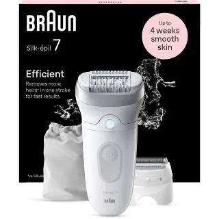 Braun Silk-épil 7 Epilator For Easy Hair Removal Lasting Smooth Skin