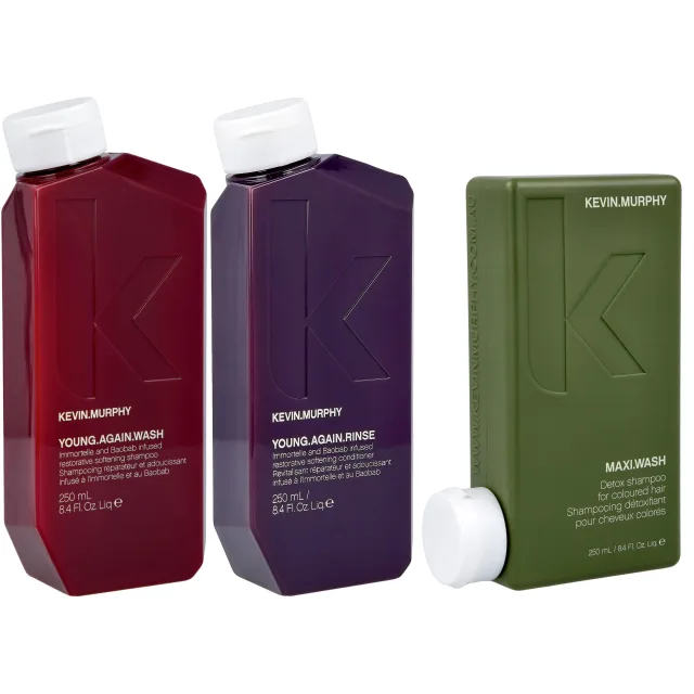 Kevin Murphy Young Again Bundle Wash & Rinse & Detox Wash
