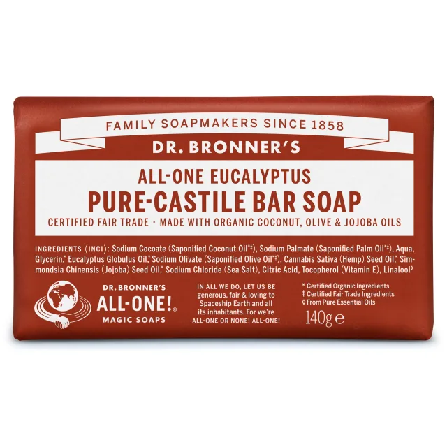 Dr. Bronner's BarSoap Eukalyptus