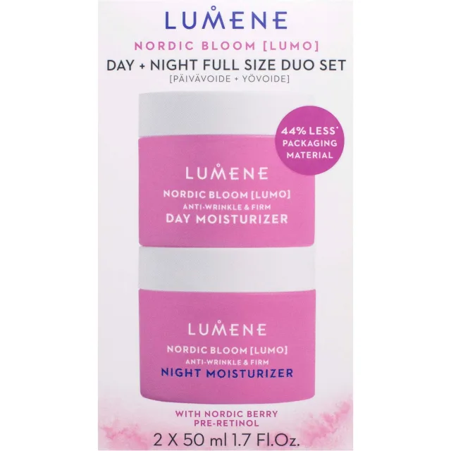 Lumene Nordic Bloom Day + Night Moisturizer Duo Set