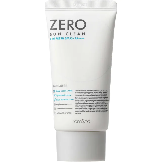 rom&nd Zero Sun Clean 02 Tone Up