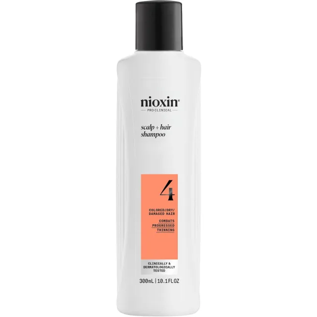 Nioxin System 4 Shampoo for Colored Thinning Hair