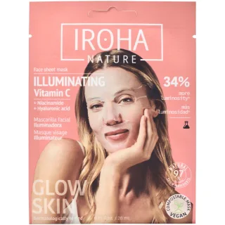 Iroha Nature Illuminating Vitamin C Face Sheet Mask