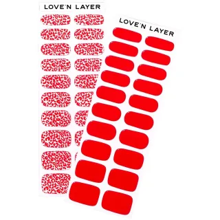 Love'n Layer Mix Solid & Leo ​Lady Red​