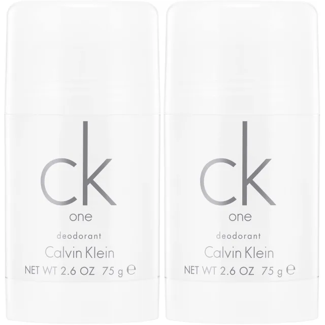 Calvin Klein CK One Deodorant Stick Unisex Duo