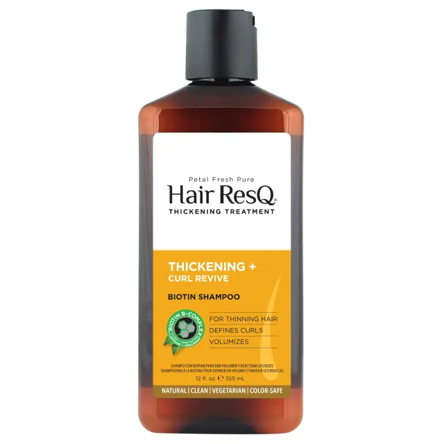 Petal Fresh Hair ResQ Thickening + Curl Revive Shampoo