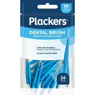 Plackers Dental Brush M