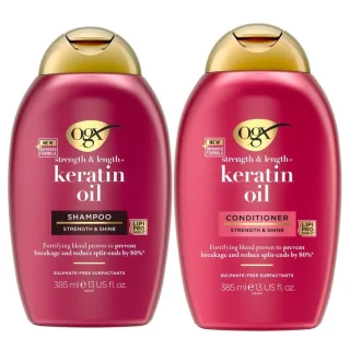 Ogx Keratin Oil Shampoo + Conditioner