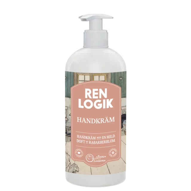 Ren Logik Hand Creme Rhubarb Flower