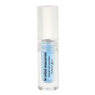 Le Mini Macaron Stardust Collection Liquid Nail Powder Celestial Blue