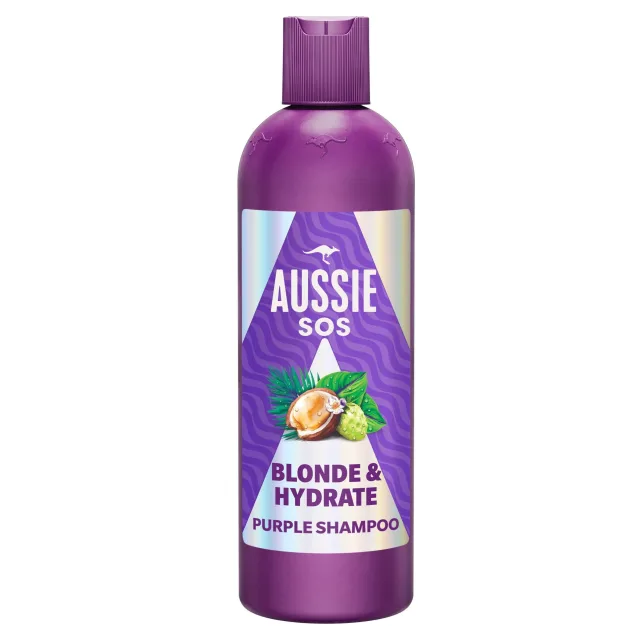 Aussie SOS Blonde & Hydrate Purple Shampoo