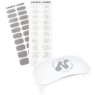 Love'n Layer Starter Kit ​Metallic + Sparkle Silver​