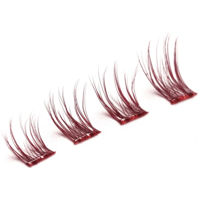 Blik Self-Stick Lash Clusters Burgundy