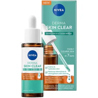 Nivea Derma Skin Clear Rebalance & Clear serum