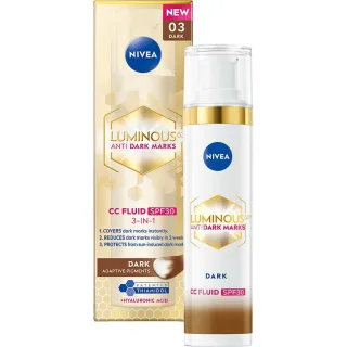 Nivea Luminous630 Anti Dark-Spot CC Fluid 3-in-1 SPF30 Dark