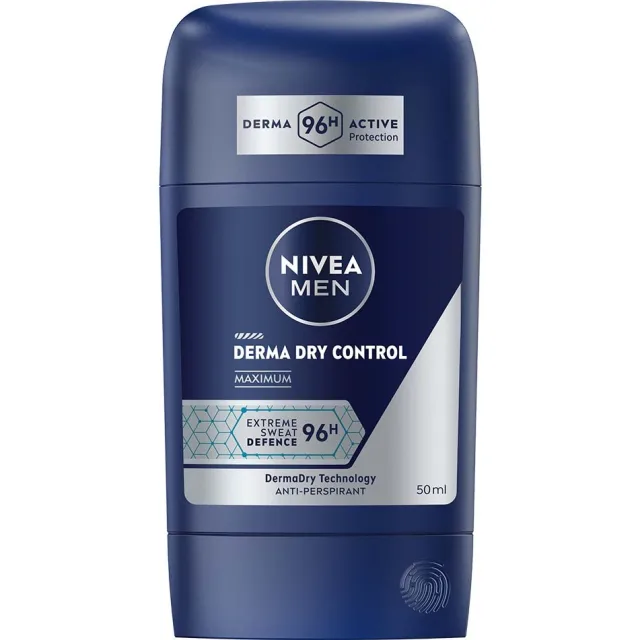 Nivea MEN Derma Control Antiperspirant Deo Stick Dry Maximum