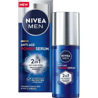 Nivea MEN Luminous Anti-Age Power 2in1 Serum