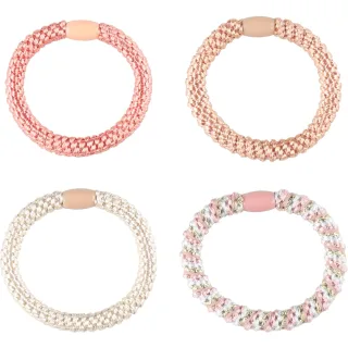Mineas Scrunchie Rose Gold Multicolored