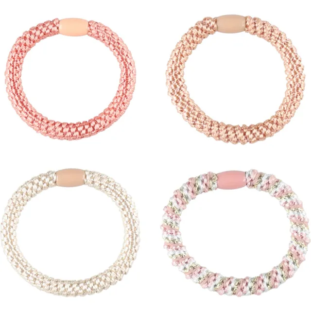 Mineas Scrunchie Rose Gold Multicolored