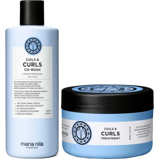 maria nila Coils & Curls Bundle Conditioner Wash & Masque