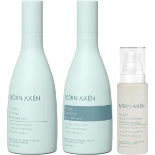 Björn Axén Moisture Bundle Shampoo & Conditioner & Scalp Serum