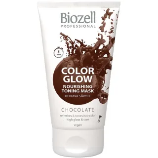 Biozell Color Glow Nourishing Toning Mask Chocolate