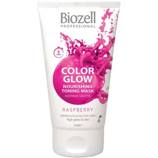 Biozell Color Glow Nourishing Toning Mask Raspberry