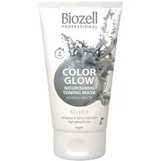Biozell Color Glow Nourishing Toning Mask Silver