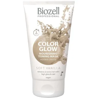 Biozell Color Glow Nourishing Toning Mask Soft Vanilla