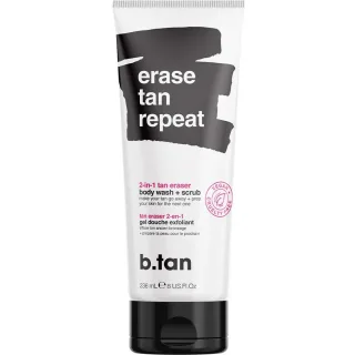 b.tan Erase Tan Repeat - 2-in-1 Bodywash + Scrub