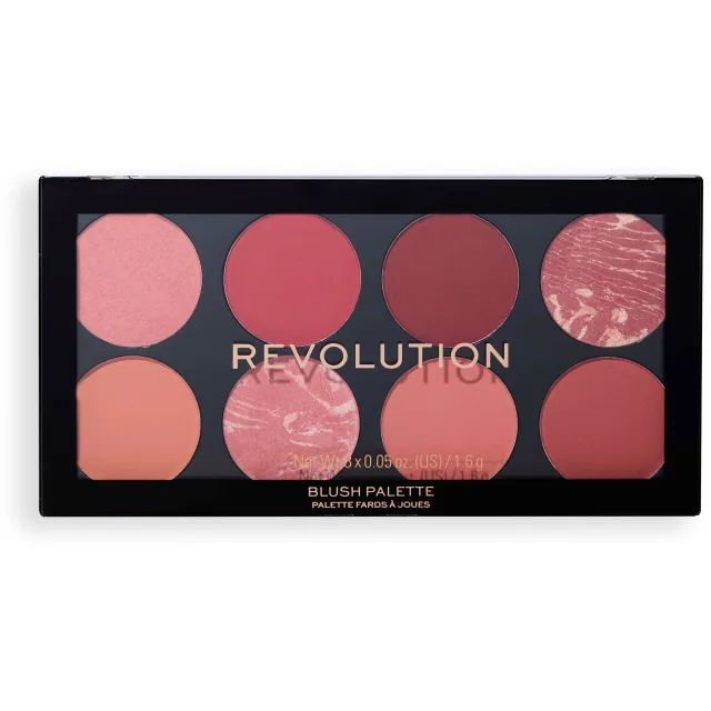 Revolution Beauty London Ultra Blush Palette Sunset Burst