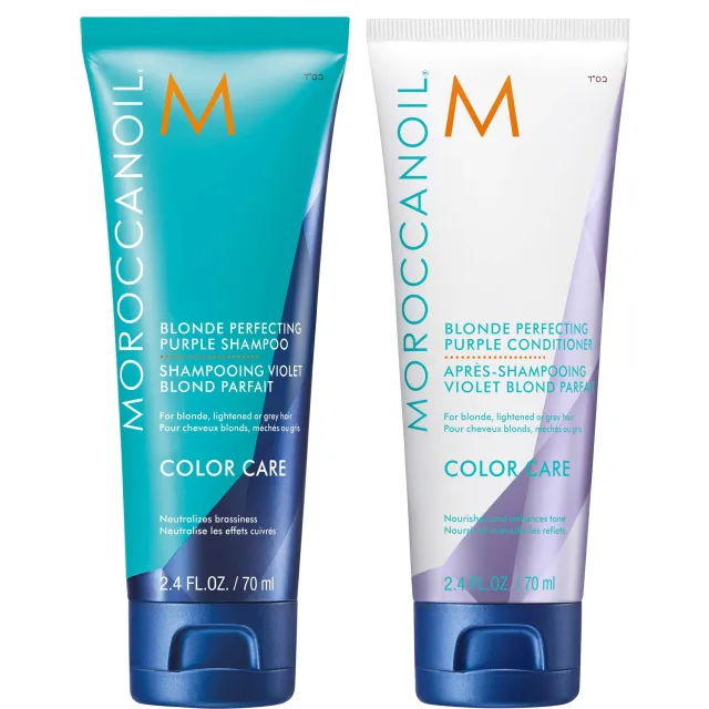 Moroccanoil Color Care Bundle Purple Shampoo & Conditioner