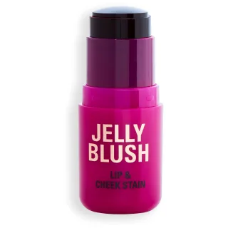 Revolution Beauty London Jelly Blush Stick Lip and Cheek Stain Cherry Red