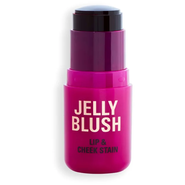 Revolution Beauty London Jelly Blush Stick Lip and Cheek Stain Cherry Red