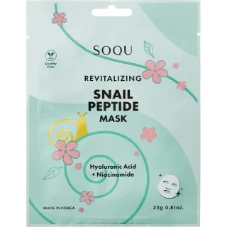 SOQU Snail Peptide Sheet Mask
