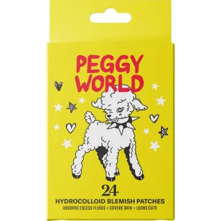 Peggy World Blemish Patches Stars and Hearts Yellow