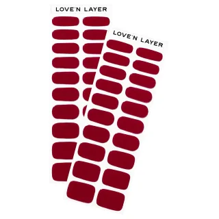 Love'n Layer Duo Burgundy Red